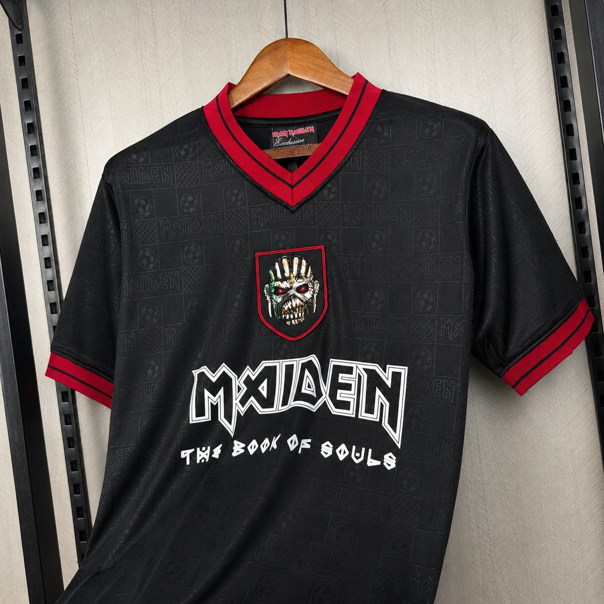 Retro Iron Maiden Home 2016 Fan Version Jersey