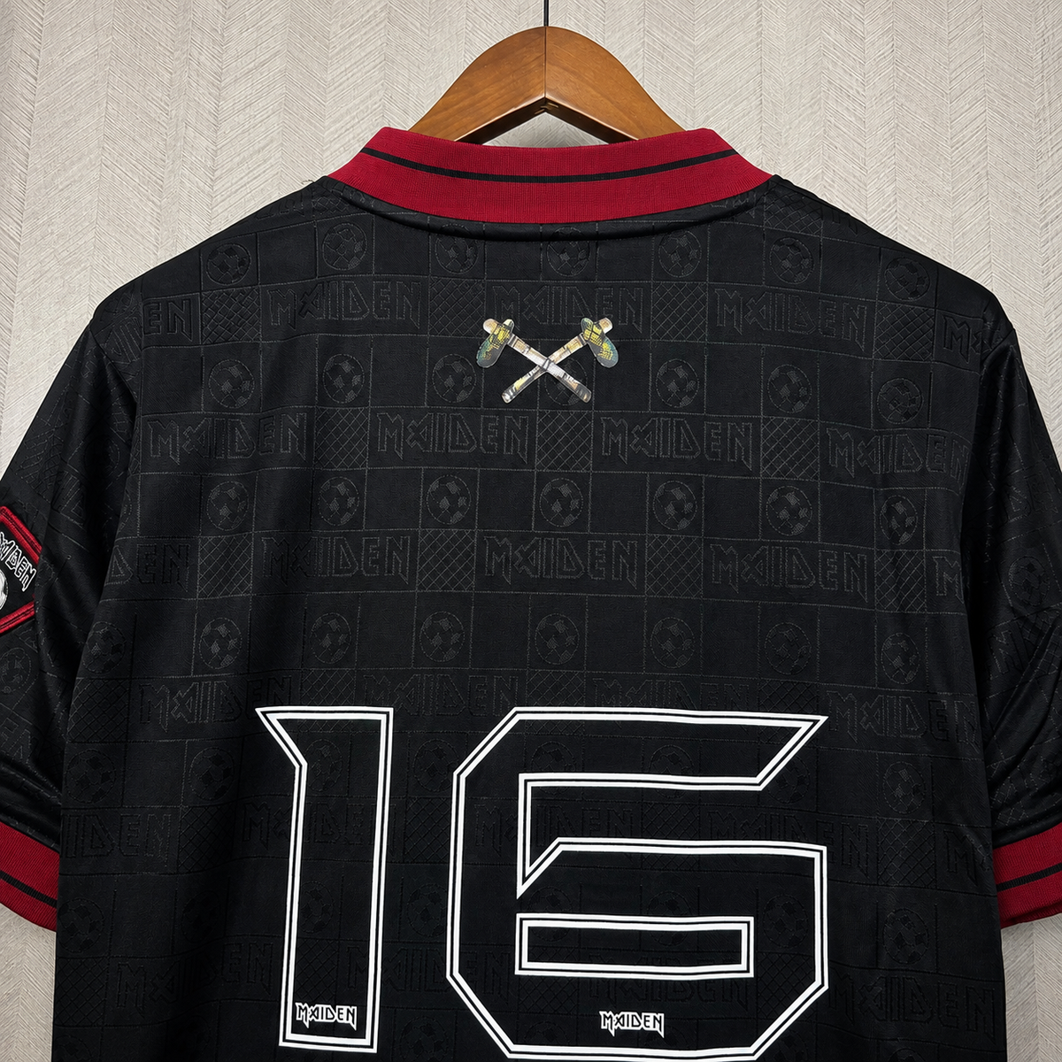 Retro Iron Maiden Home 2016 Fan Version Jersey