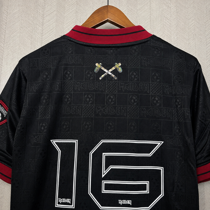 Retro Iron Maiden Home 2016 Fan Version Jersey