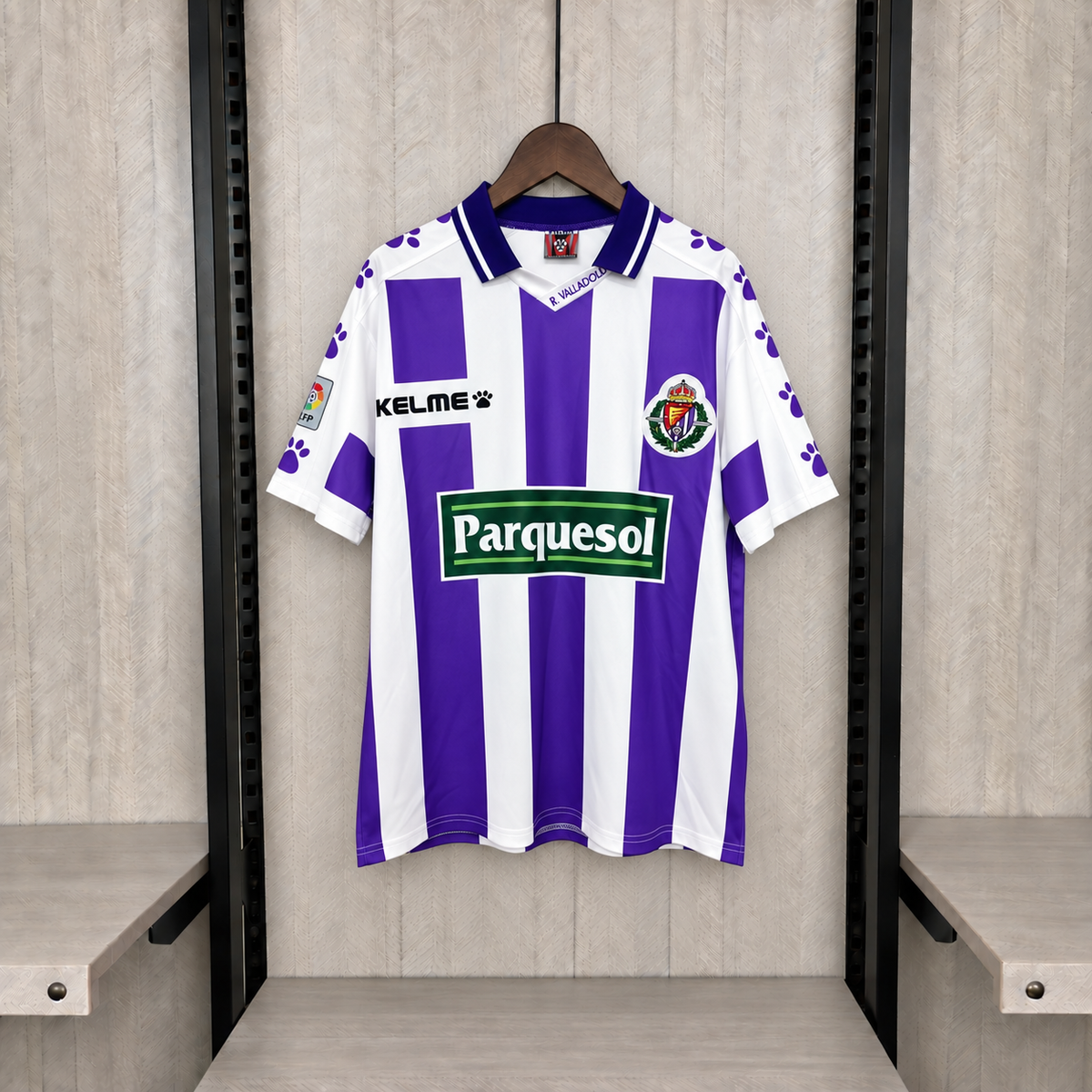Retro Real Valladolid Home 1998/99 Fan Version Jersey