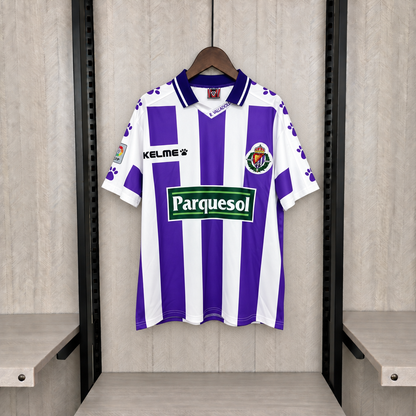Retro Real Valladolid Home 1998/99 Fan Version Jersey