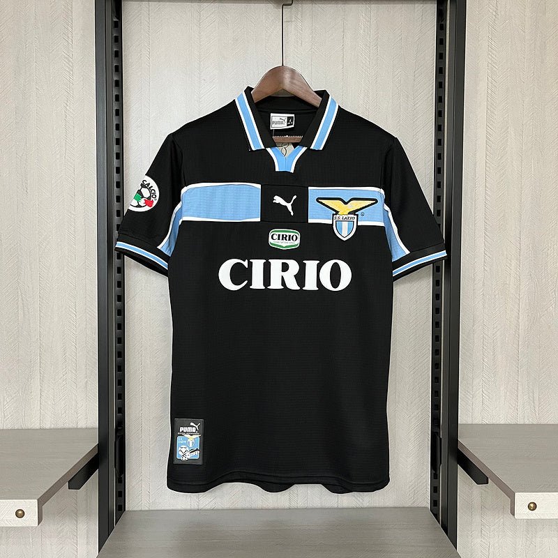 Jersey Retro Lazio Puma Away 1998 Black