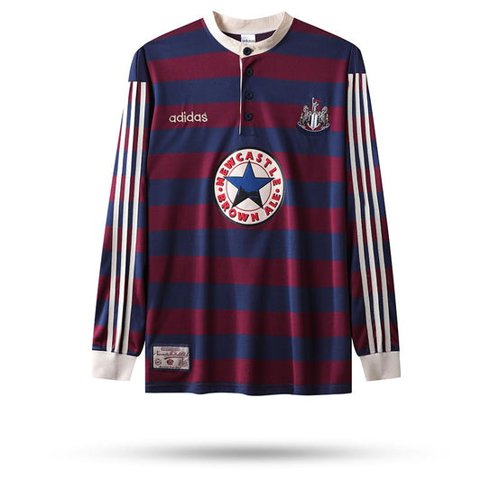 Camisa Retro Newcastle United II Manga Longa - 95/96 - DA Sports Oficial