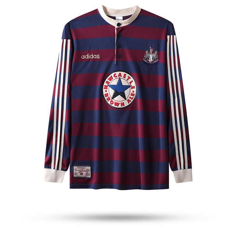 Jersey Retro Newcastle United Away Manga Longa - 95/96