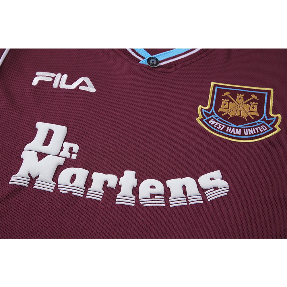 Camisa Retro West Ham United I 99/01 Fila - DA Sports Oficial