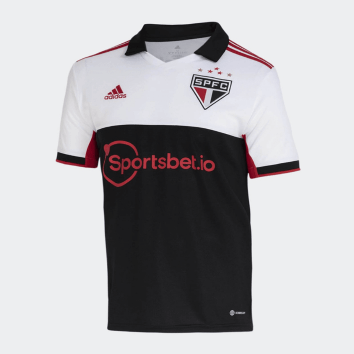 Jersey São Paulo Third 22/23 Adidas - White e Black