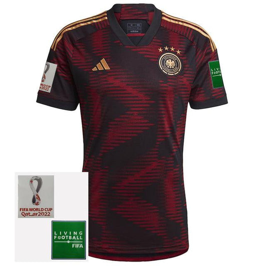 Jersey Seleção Germany II 2022 Adidas [Com Patch] - Black
