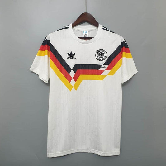 Jersey Seleção Germany Retrô 1990 Branca - Adidas