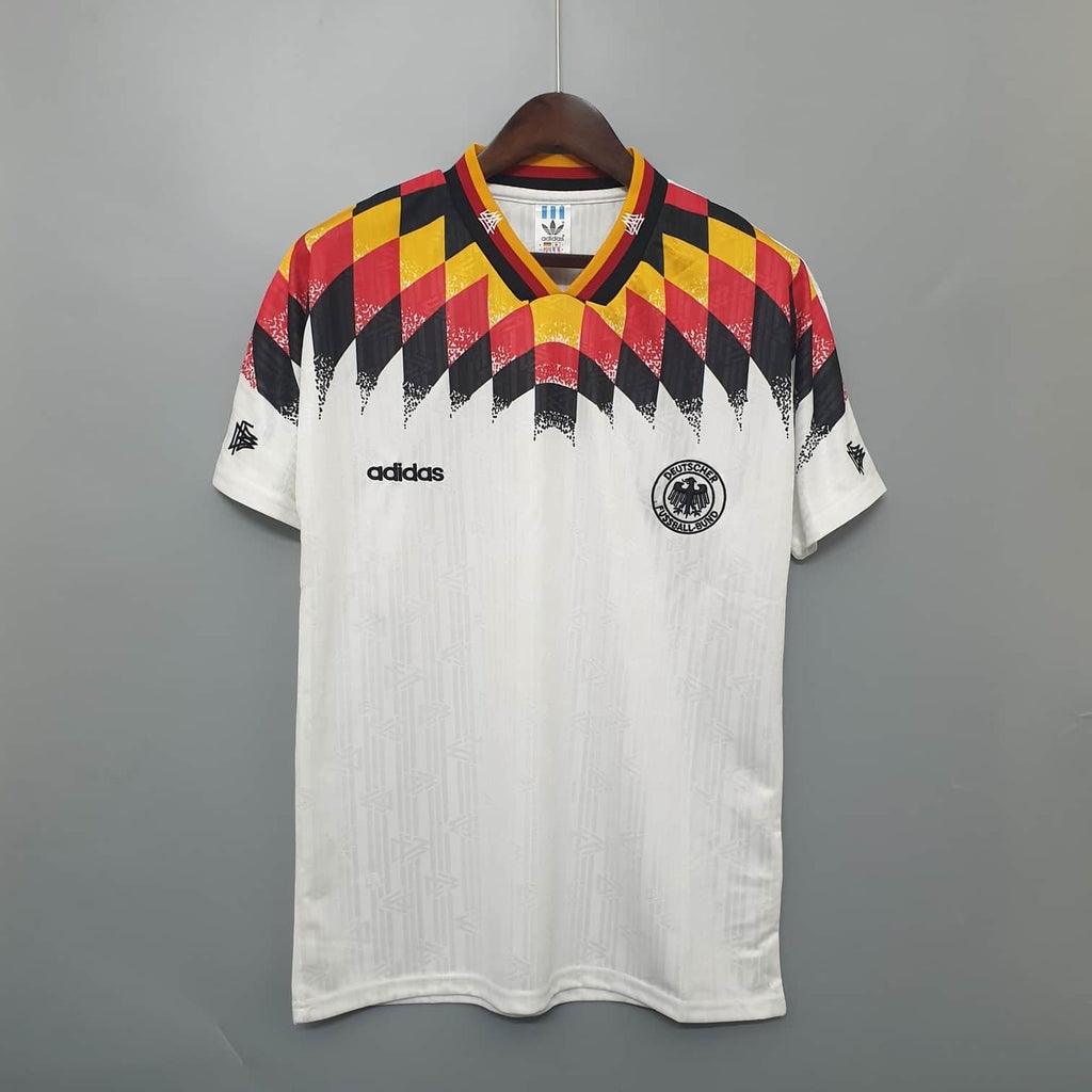 Jersey Seleção Germany Retrô 1994 Branca - Adidas