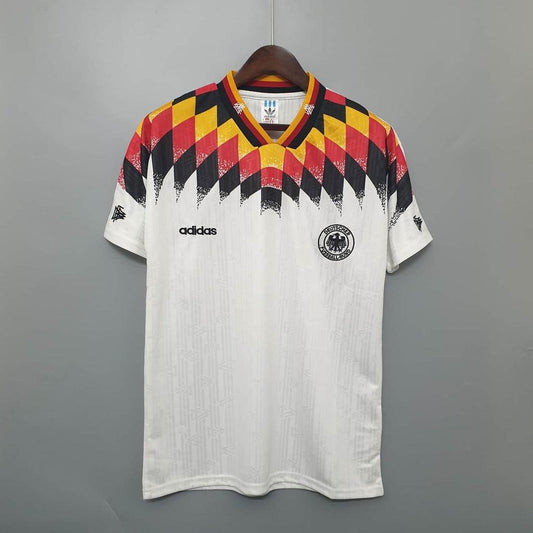 Jersey Seleção Germany Retrô 1994 Branca - Adidas
