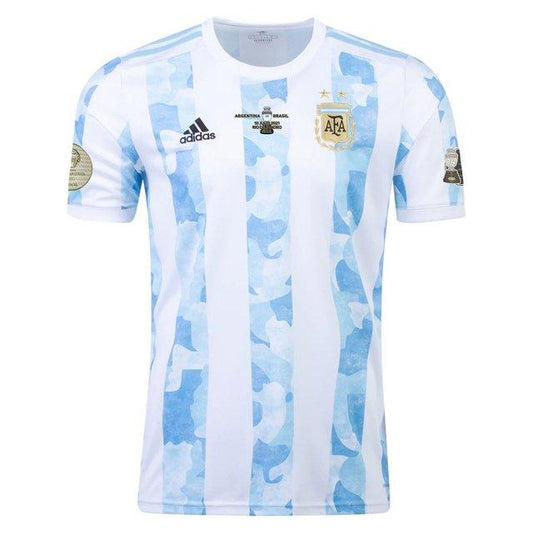 Jersey Seleção Argentina I [Final Copa América] 21/22 Adidas - Blue and Branca