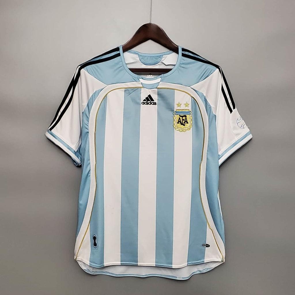Jersey Seleção Argentina Retrô 2006 Blue and Branca- Adidas