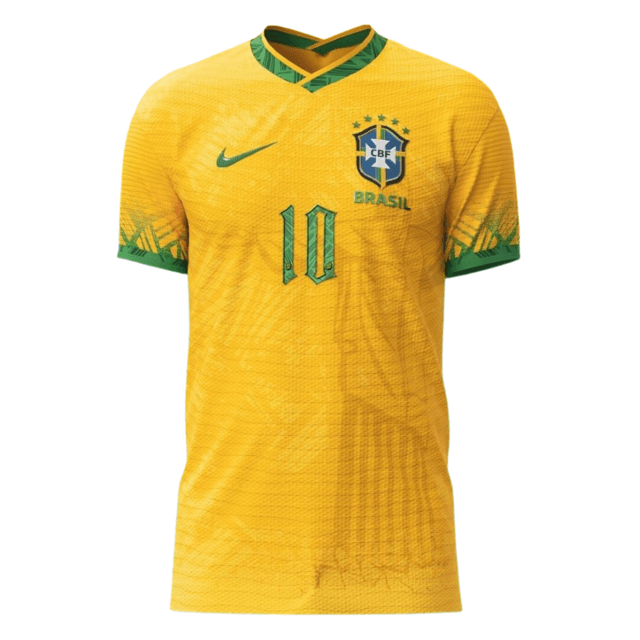 Jersey Seleção Brasil 2022 Nike - Amarela - Conceito Rio