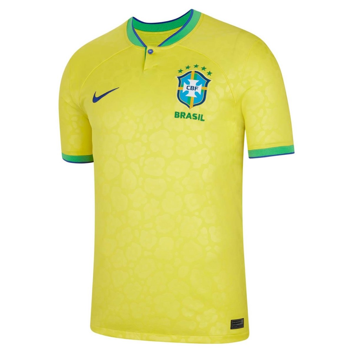 Jersey Seleção Brasil 22/23 Nike - Amarelo