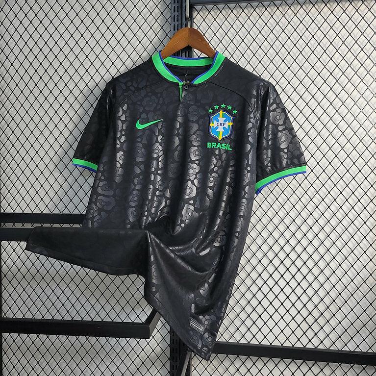Jersey Seleção Brasil 22/23 Nike - Preta