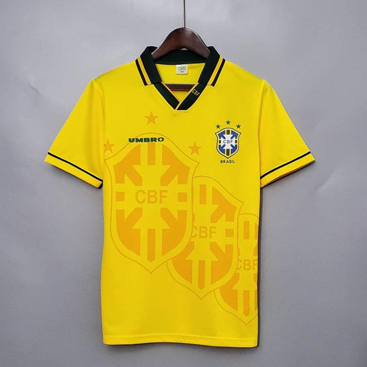 Jersey Seleção Brasileira Retrô 1993/1994 Amarela - Umbro
