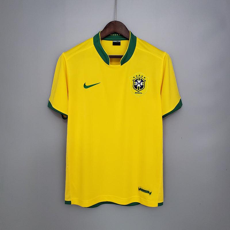 Jersey Seleção Brasileira Retrô 2006 Amarela - Nike