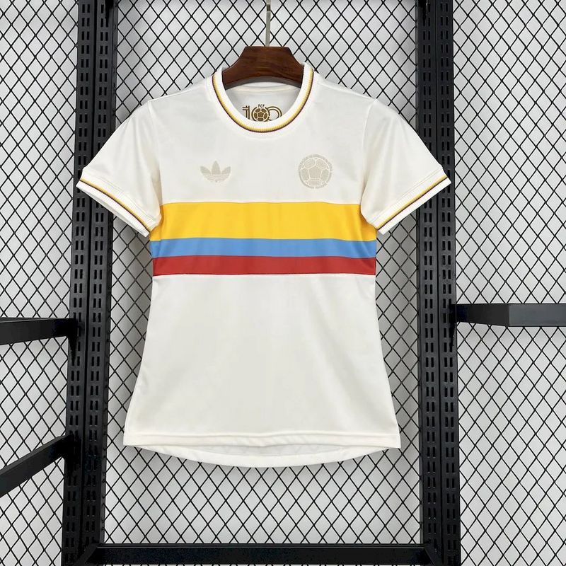 Jersey Seleção Colômbia 100 anos 2024 - (Women's)