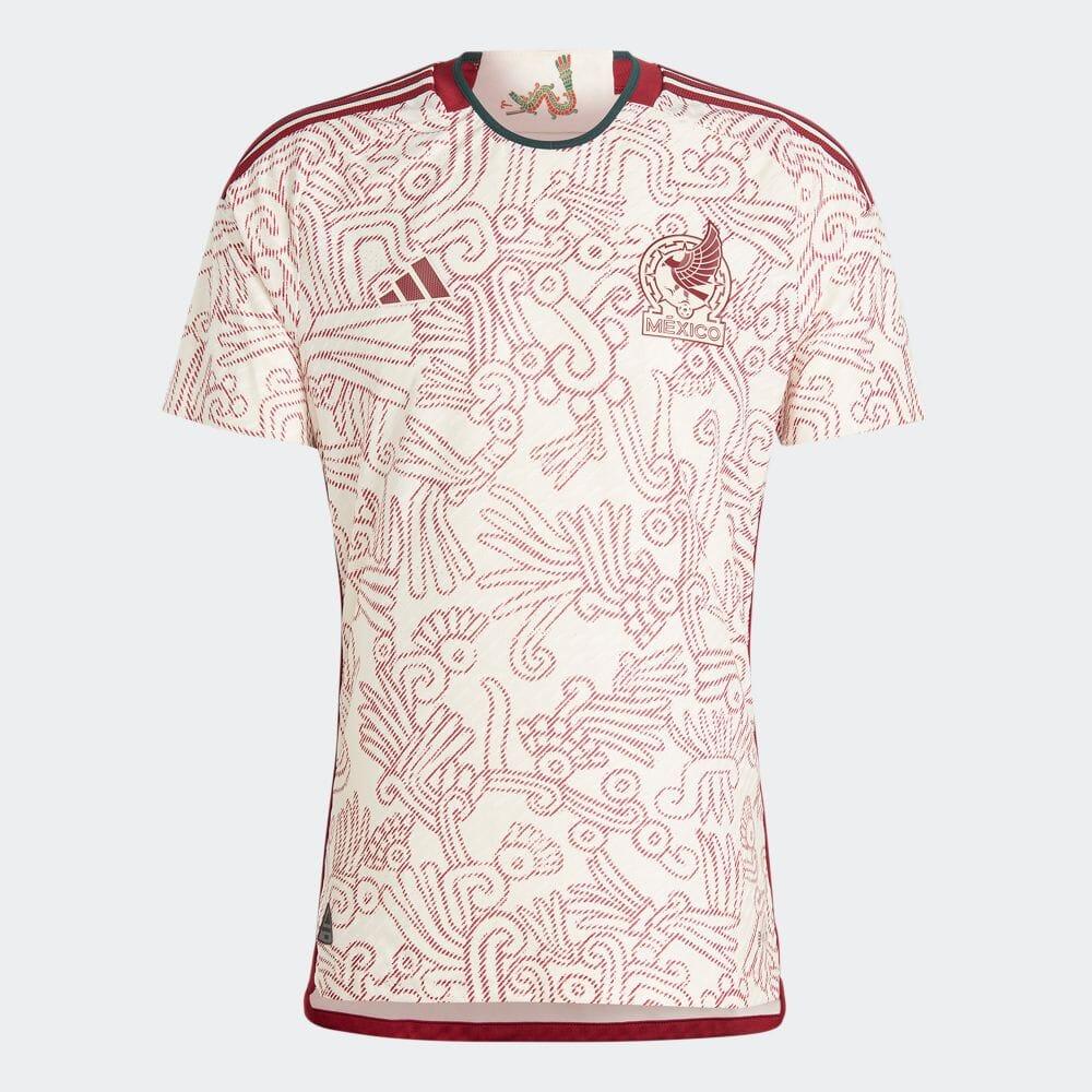 Jersey Seleção México II 2022 Adidas - Bege