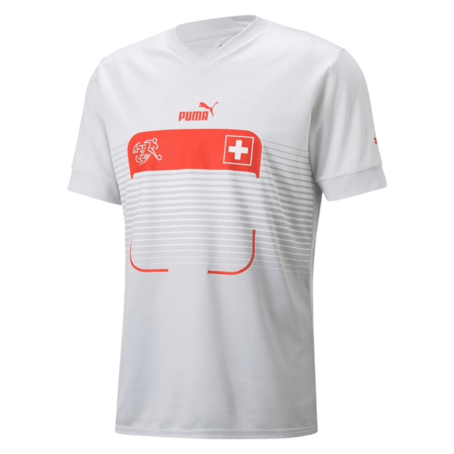 Jersey Seleção Suíça II 2022 Puma - White
