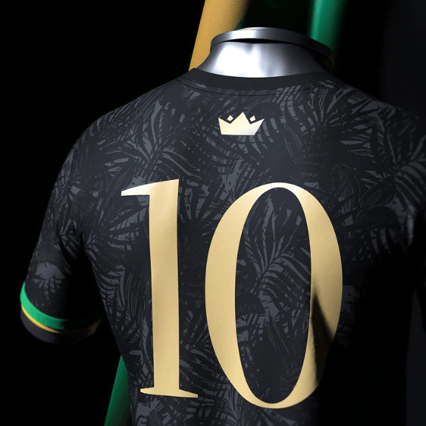 Camisa The Prince Neymar JR 10 24/25 s/n° Torcedor Masculino - Preta - DA Sports Oficial