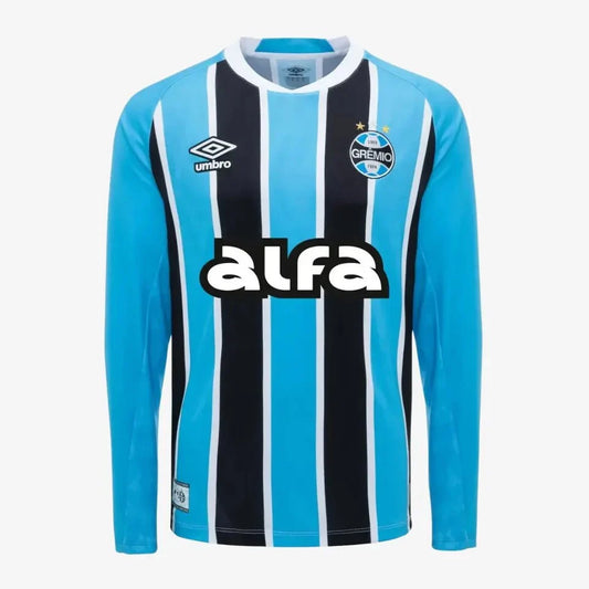 Jersey Umbro Grêmio 2025/26 I Long Sleeve Patrocinio