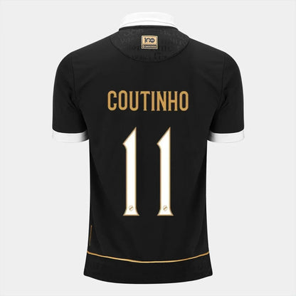 Vasco Gama III 23/24 Kappa - Jerseys Negras - COUTINHO #11 Jersey