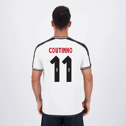 Vasco I 24/25 Kappa Men's - White COUTINHO #11 Jersey