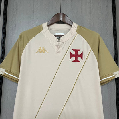 Camisa Vasco III 24/25 Kombat Kappa Masculina - Bege - DA Sports Oficial