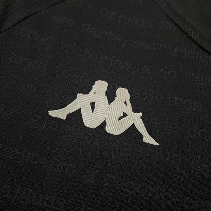 Camisa Vasco III 24/25 s/n° Kombat Kappa Masculina - Preto - DA Sports Oficial