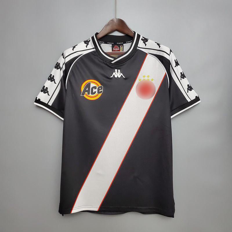 Jersey Vasco Retrô 2000 Black - Kappa