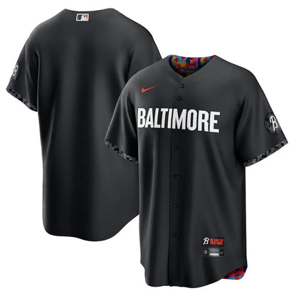 Jersey MLB Baltimore Orioles Black City Connect Fan Version Men's Black