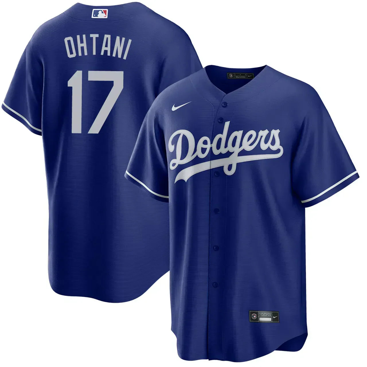 Jersey MLB Los Angeles Dodgers Alternate Fan Version Men's Blue Shohei Ohtani 17