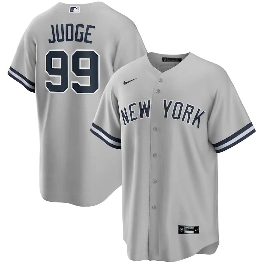 Jersey MLB New York Yankees II Fan Version Men's Gray Aaron Judge 99