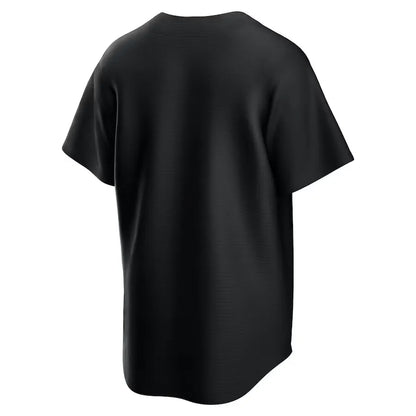 Jersey MLB New York Yankees Fan Version Men's Black