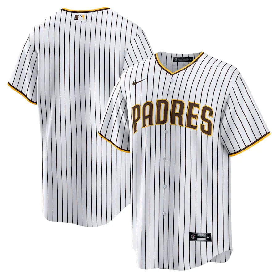 Jersey MLB San Diego Padres Home Fan Version Men's Striped White