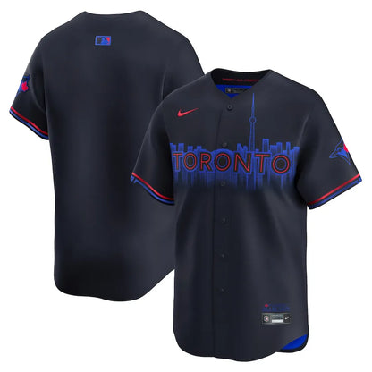 Jersey MLB Toronto Blue Jays City Connect Fan Version Men's Navy Blue