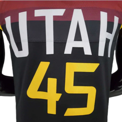 Utah Jazz Black and Yellow - - Men's