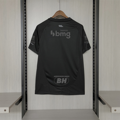 Jersey Atlético Mineiro All Black 2025/26 - Galo na Veia - All Sponsor