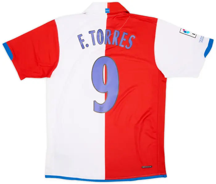2006-07 Atletico Madrid Home Shirt Torres #9