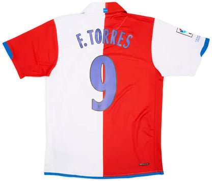 2006-07 Atletico Madrid Home Shirt Torres #9