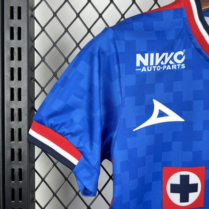 Cruz Blue 2025/26 home Kids Kit