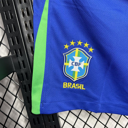 Brazil 2024/25 Home Shorts Brazil Blue