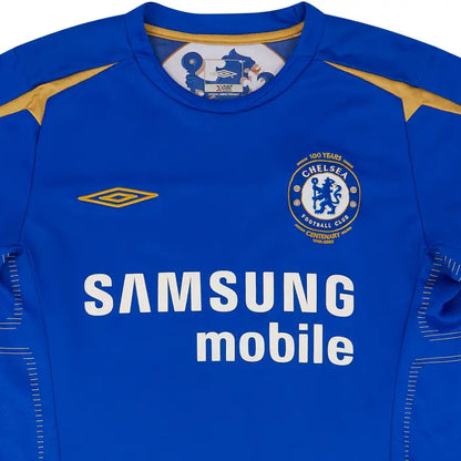2005-06 Chelsea Centenary Home Shirt Lampard #8