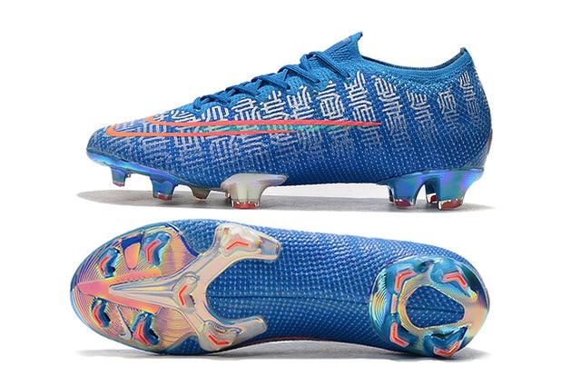 Chuteira Campo Nike Mercurial Vapor 13 Elite FG Blue Blade - Low