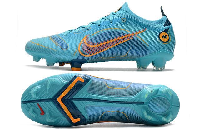 Chuteira Campo Nike Mercurial Vapor 14 Elite FG Blue Claro - Low