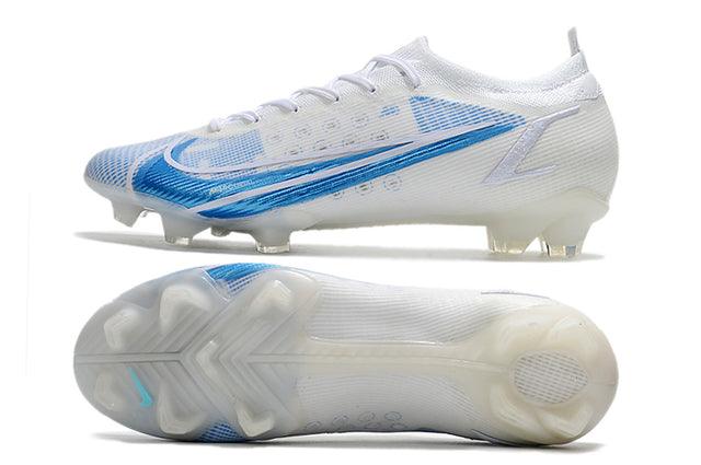 Chuteira Campo Nike Mercurial Vapor 14 Elite FG - Blue and White