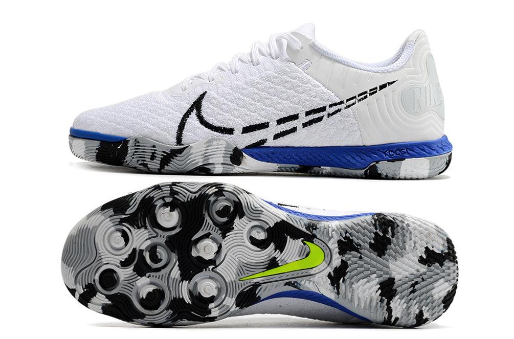 Chuteira Futsal Nike Phantom GT - White/Military - Low