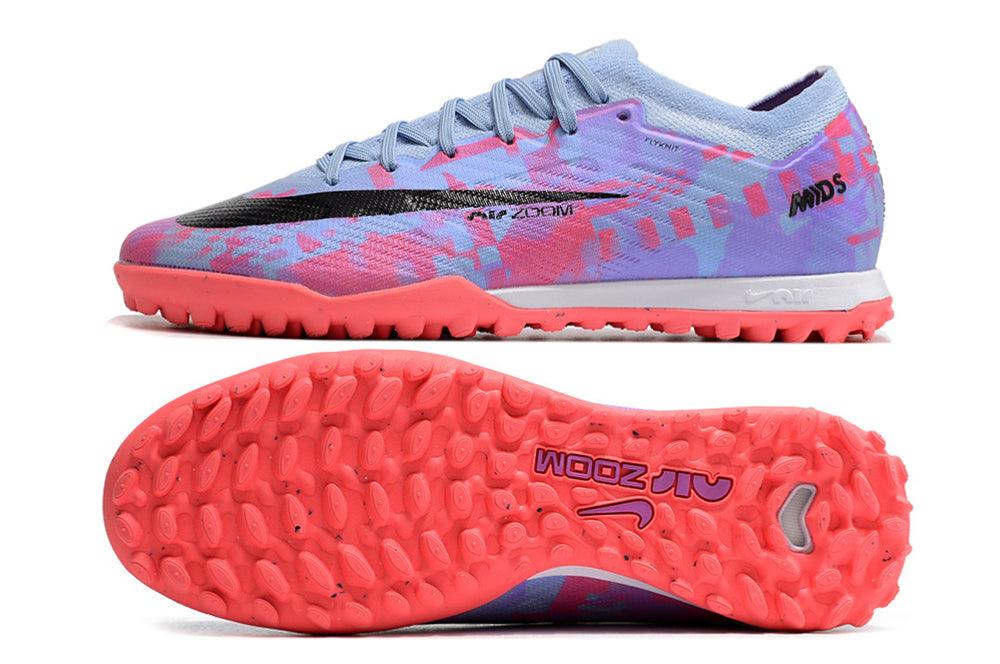 Chuteira Society Nike Air Zoom TF Blue Claro - Low