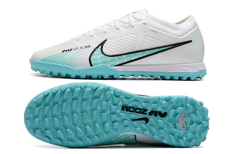 Chuteira Society Nike Air Zoom TF White/Blue - Low